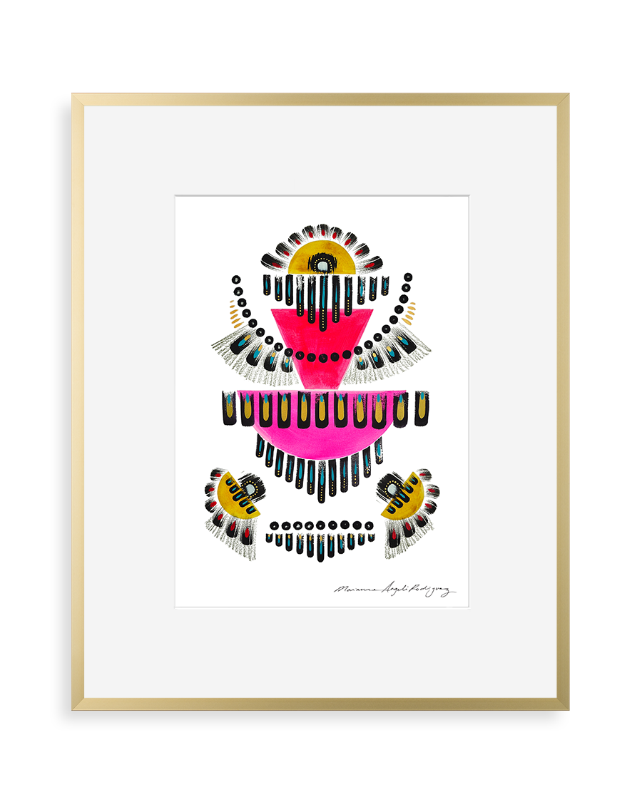 Contemporary art print by Marianne Angeli Rodriguez