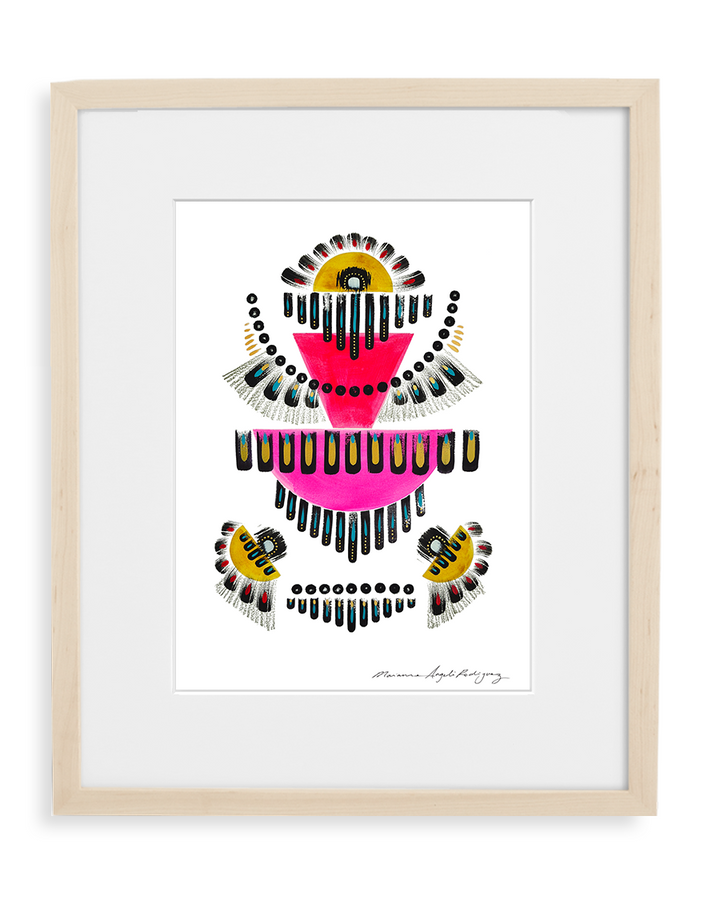 Contemporary art print by Marianne Angeli Rodriguez