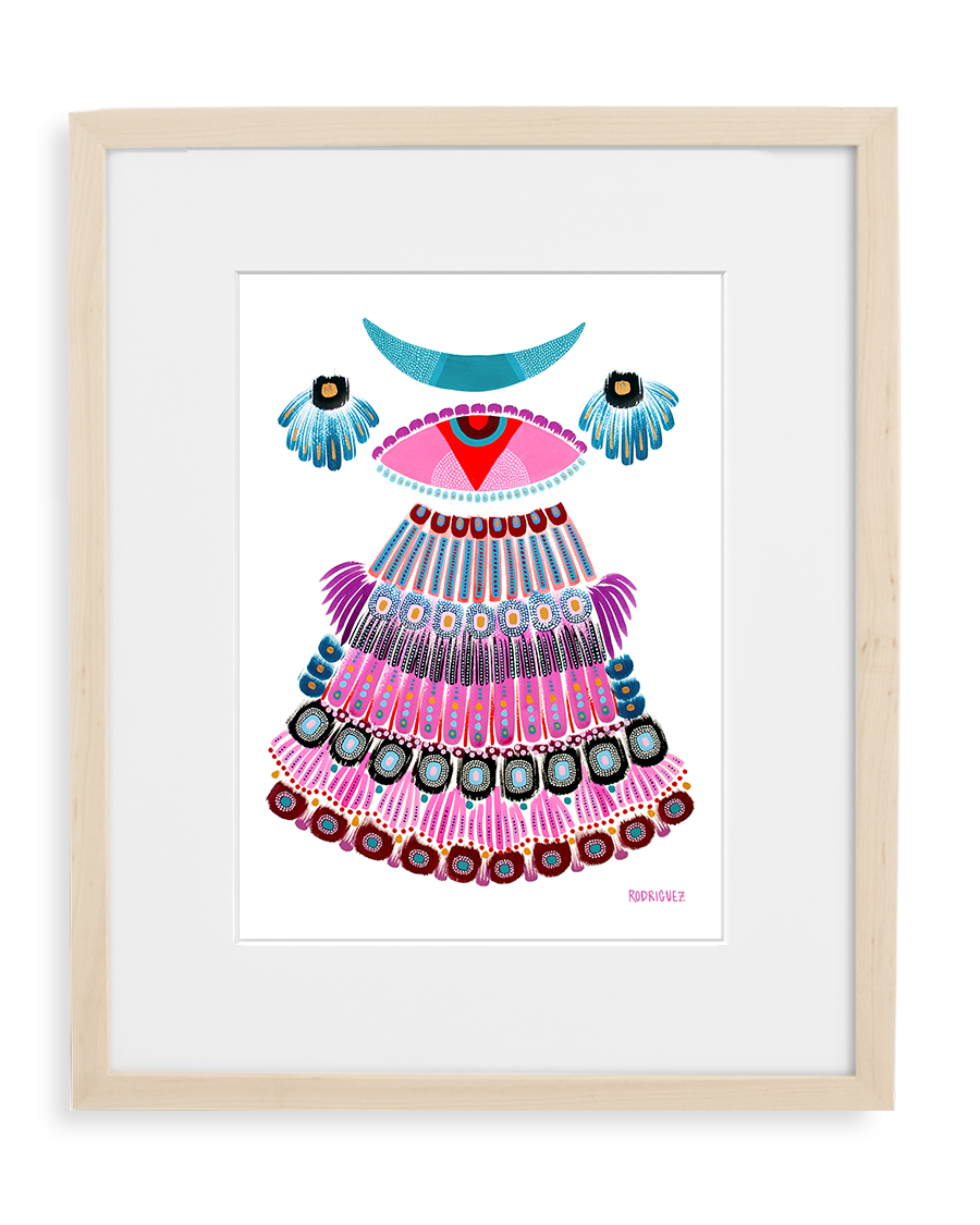 Contemporary art print by Marianne Angeli Rodriguez