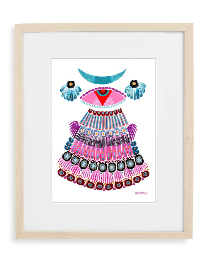 Contemporary art print by Marianne Angeli Rodriguez