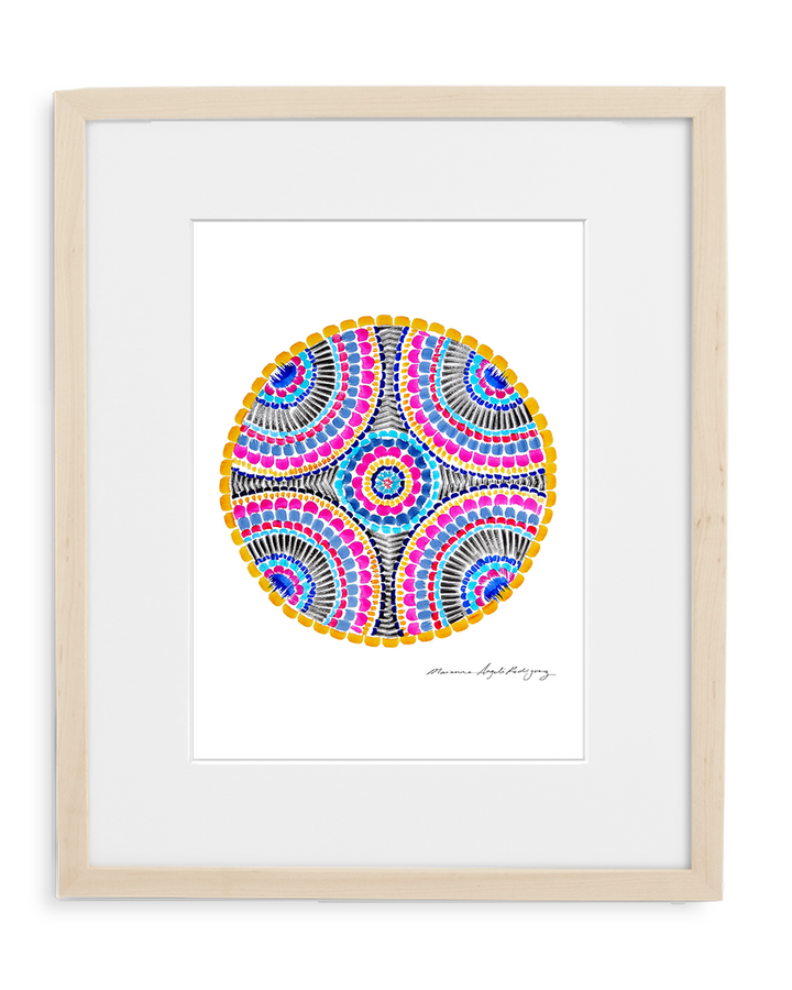 Contemporary art print by Marianne Angeli Rodriguez