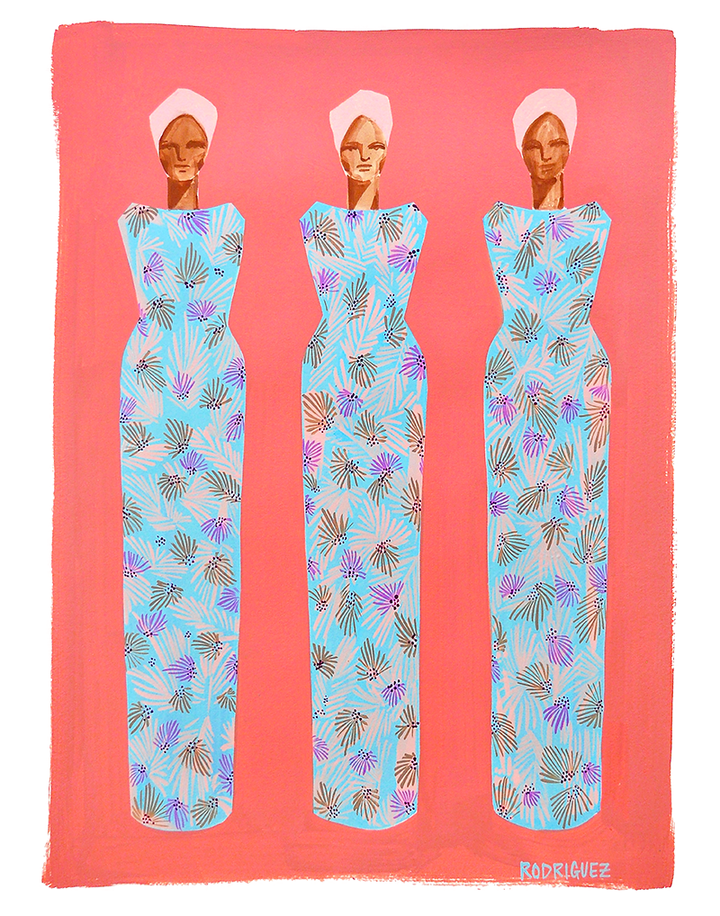 Contemporary art print by Marianne Angeli Rodriguez