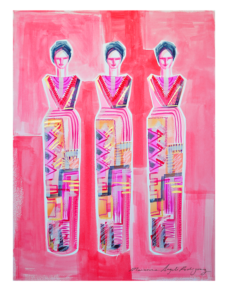 Contemporary art print by Marianne Angeli Rodriguez