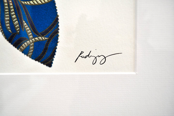 WANDERER - 17.5 x 21.5 - FRAMED COLLAGE