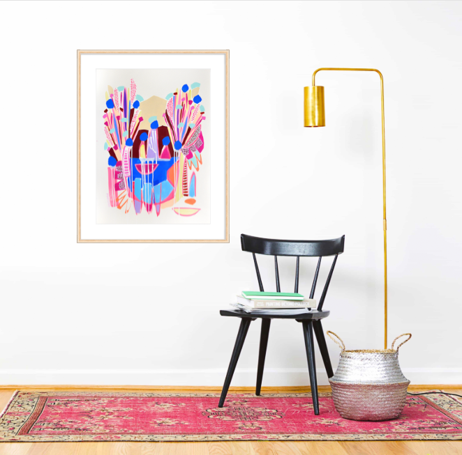 THE ISLANDS BETWEEN US - 22x30 ON PAPER