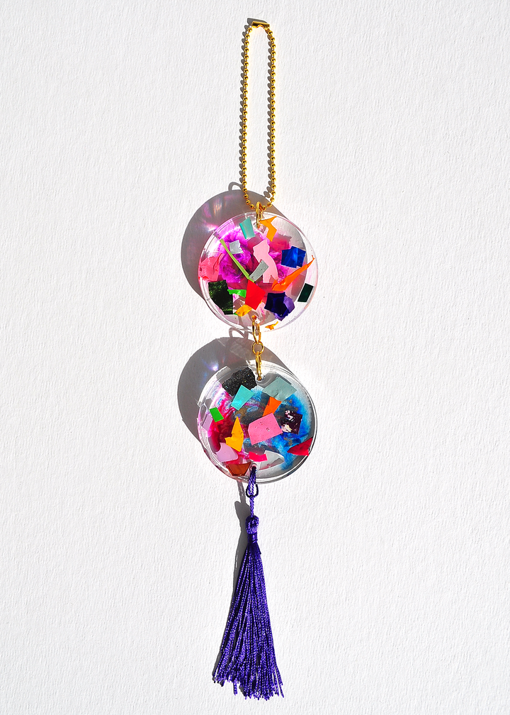 Light Catcher - Violet Tassel
