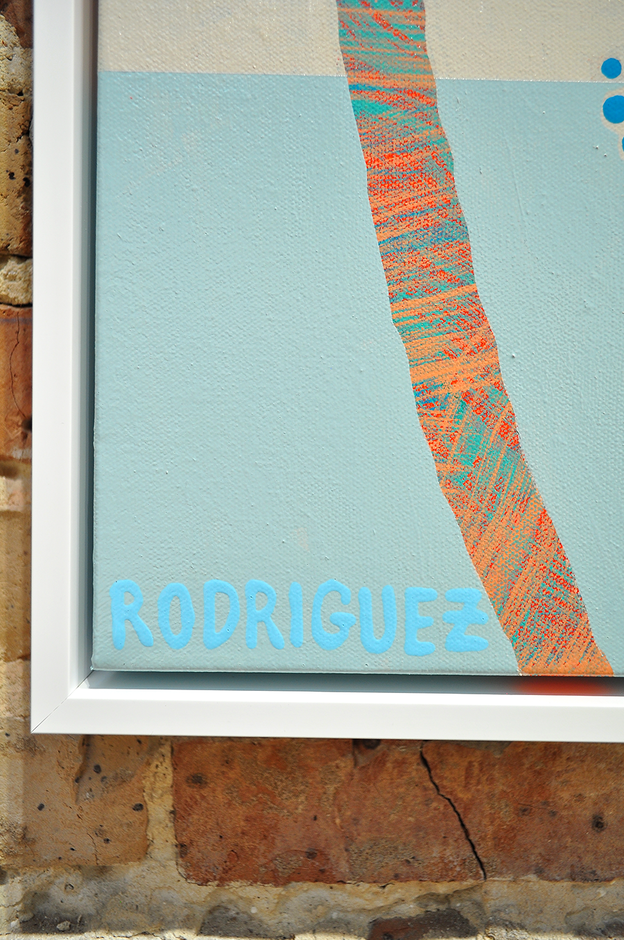 Delphine - Framed 31.5x41.5 on Canvas