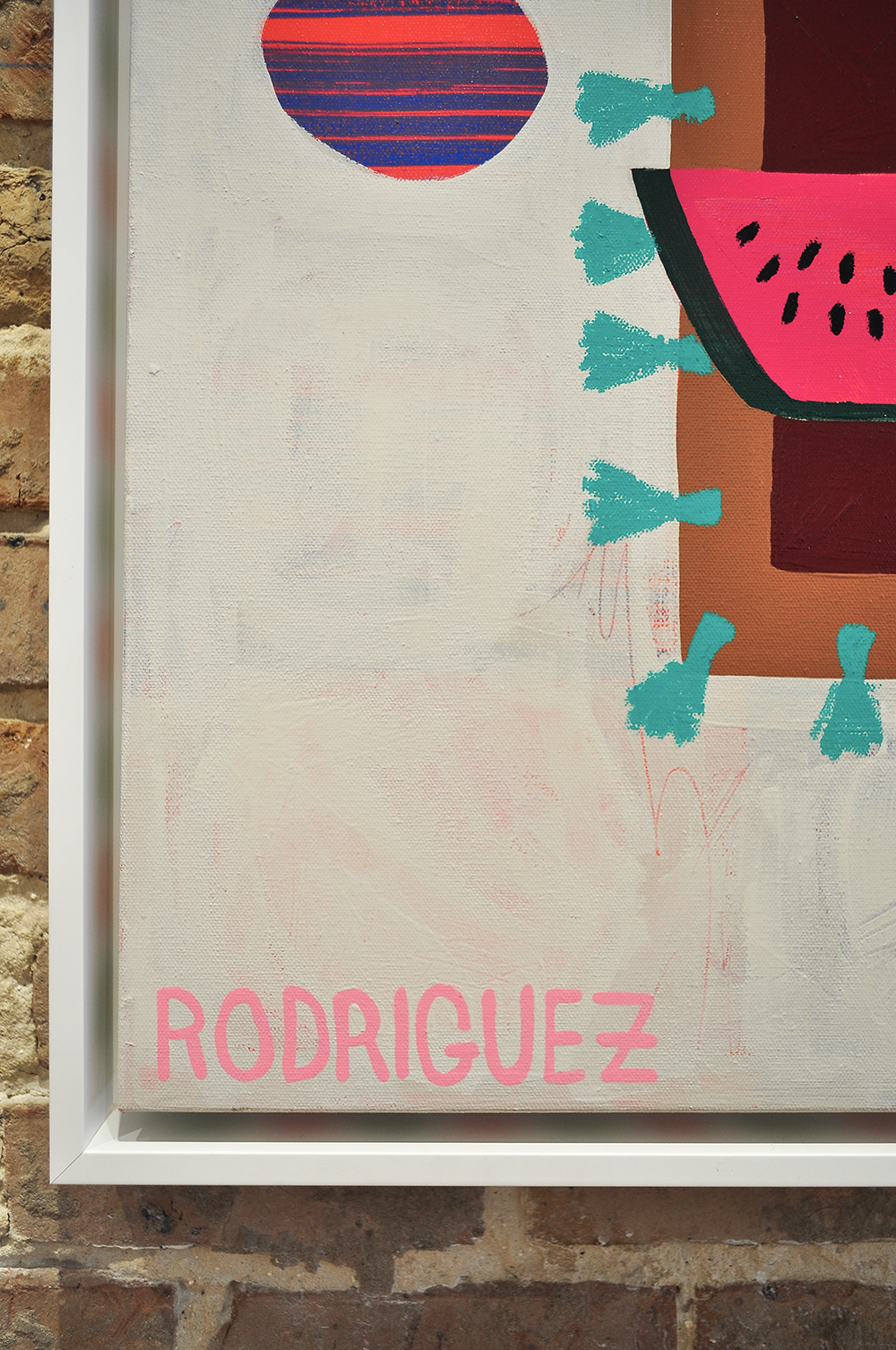 Open Invitation - Framed 62x50 on Canvas