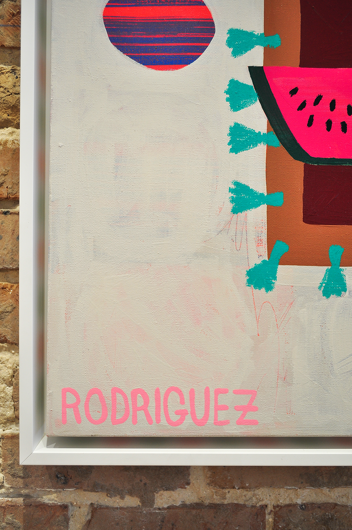 Open Invitation - Framed 62x50 on Canvas