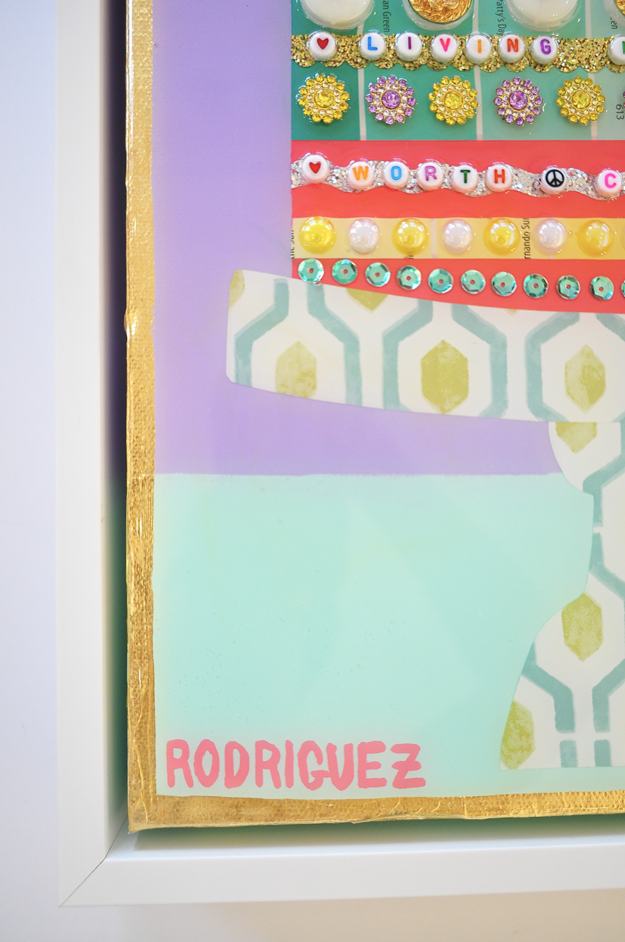 Already Worth Celebrating - 12.5 x 15.5 Framed Mixed Media on Canvas