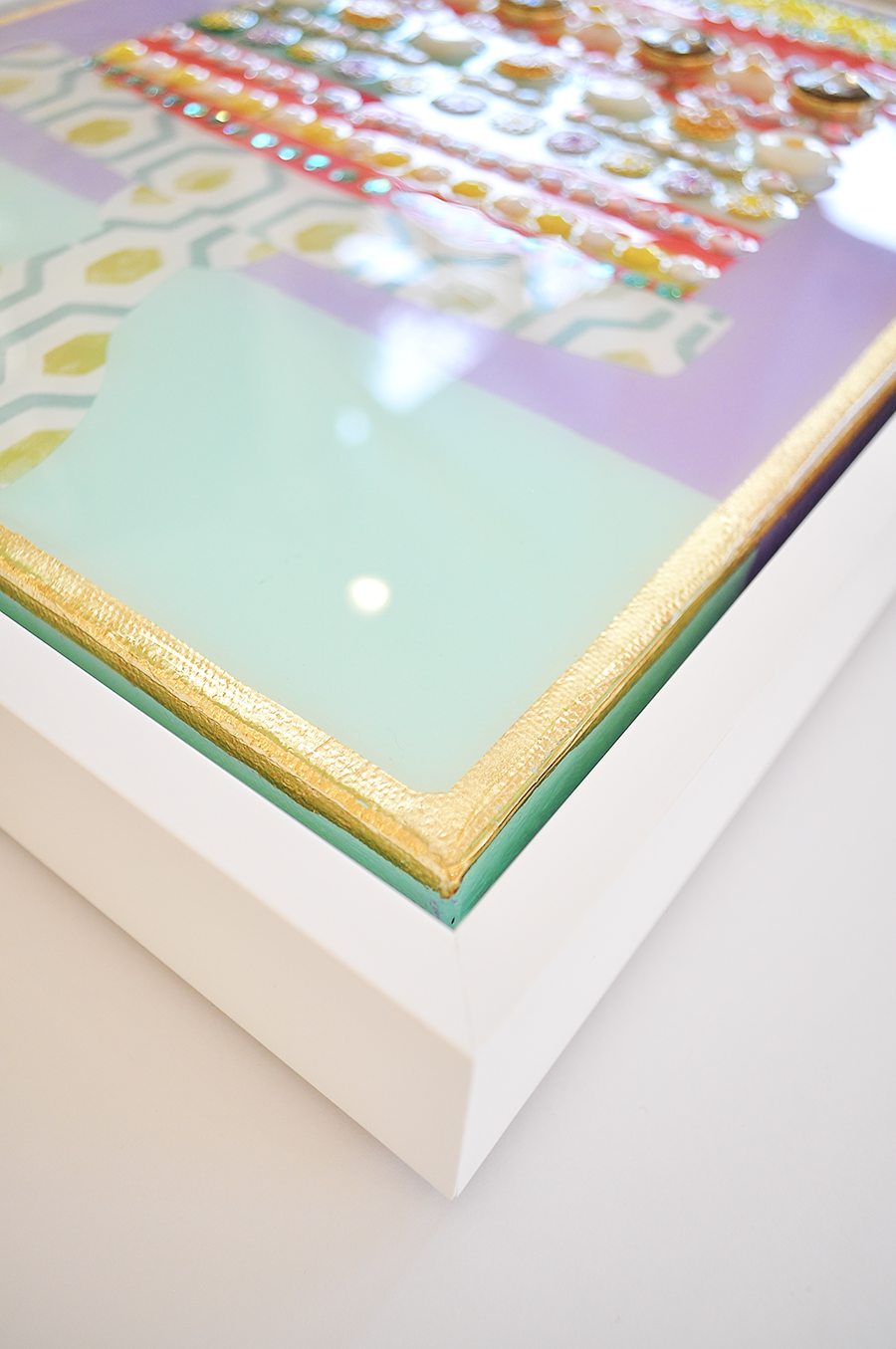 Already Worth Celebrating - 12.5 x 15.5 Framed Mixed Media on Canvas