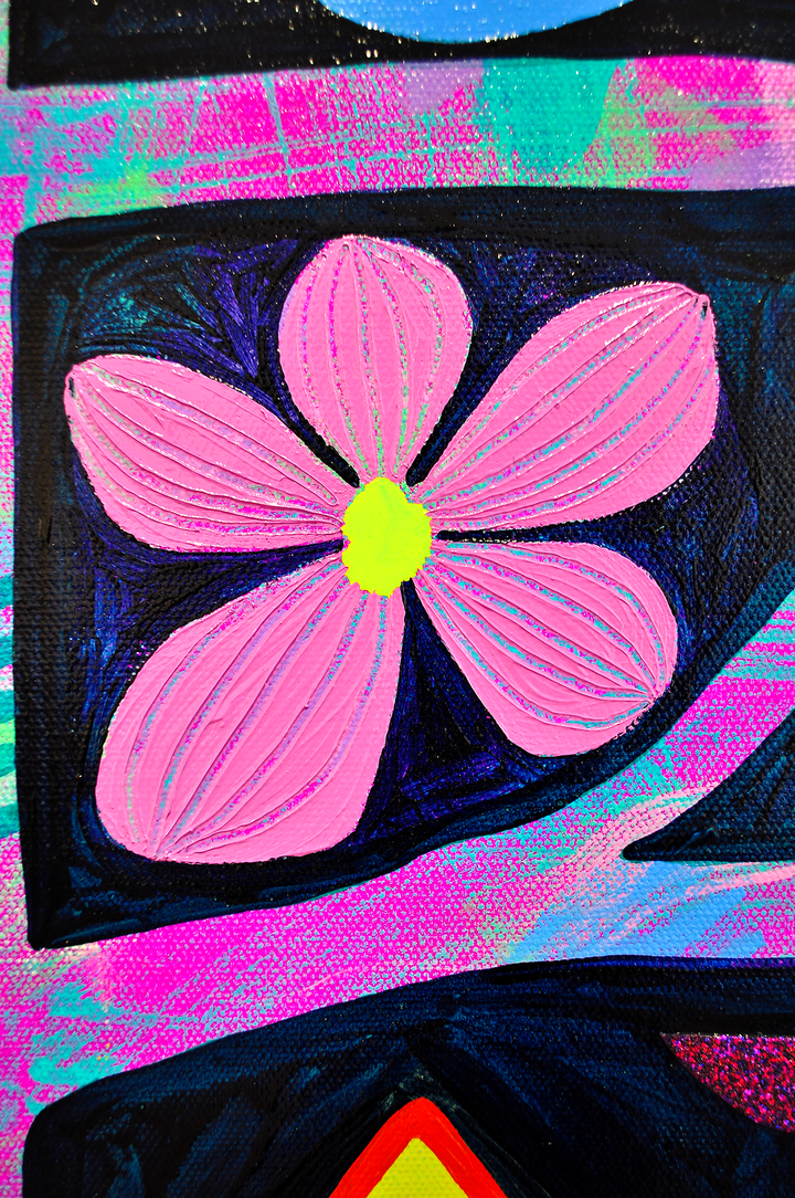 All Is Calm, All Is Bright - Framed 62x50 on Canvas