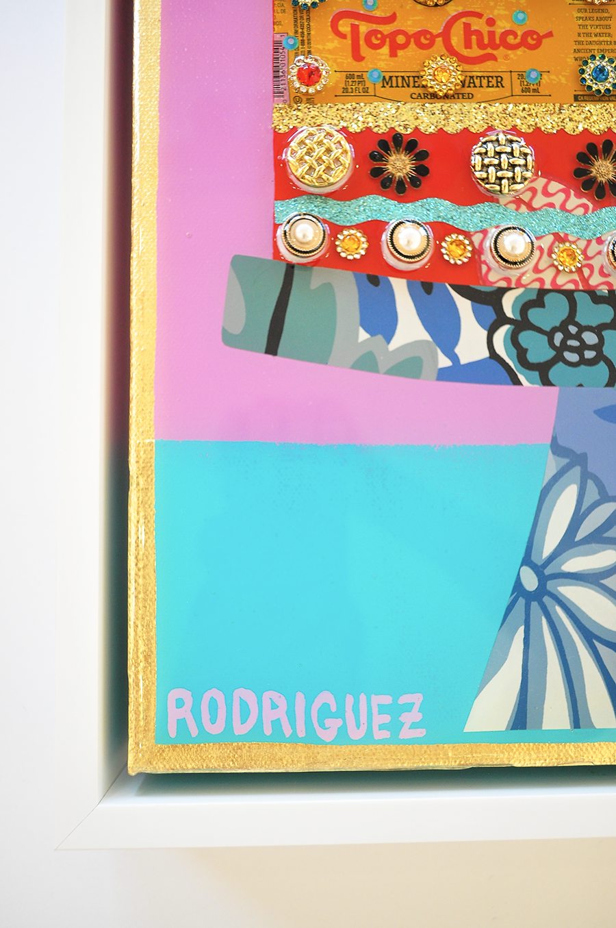 The Good Life - 12.5 x 15.5 Framed Mixed Media on Canvas