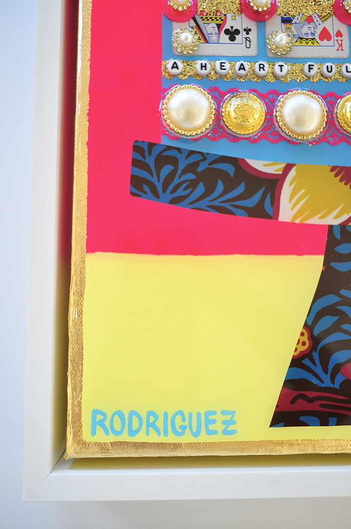 Beauty & Wisdom - 12.5 x 15.5 Framed Mixed Media on Canvas