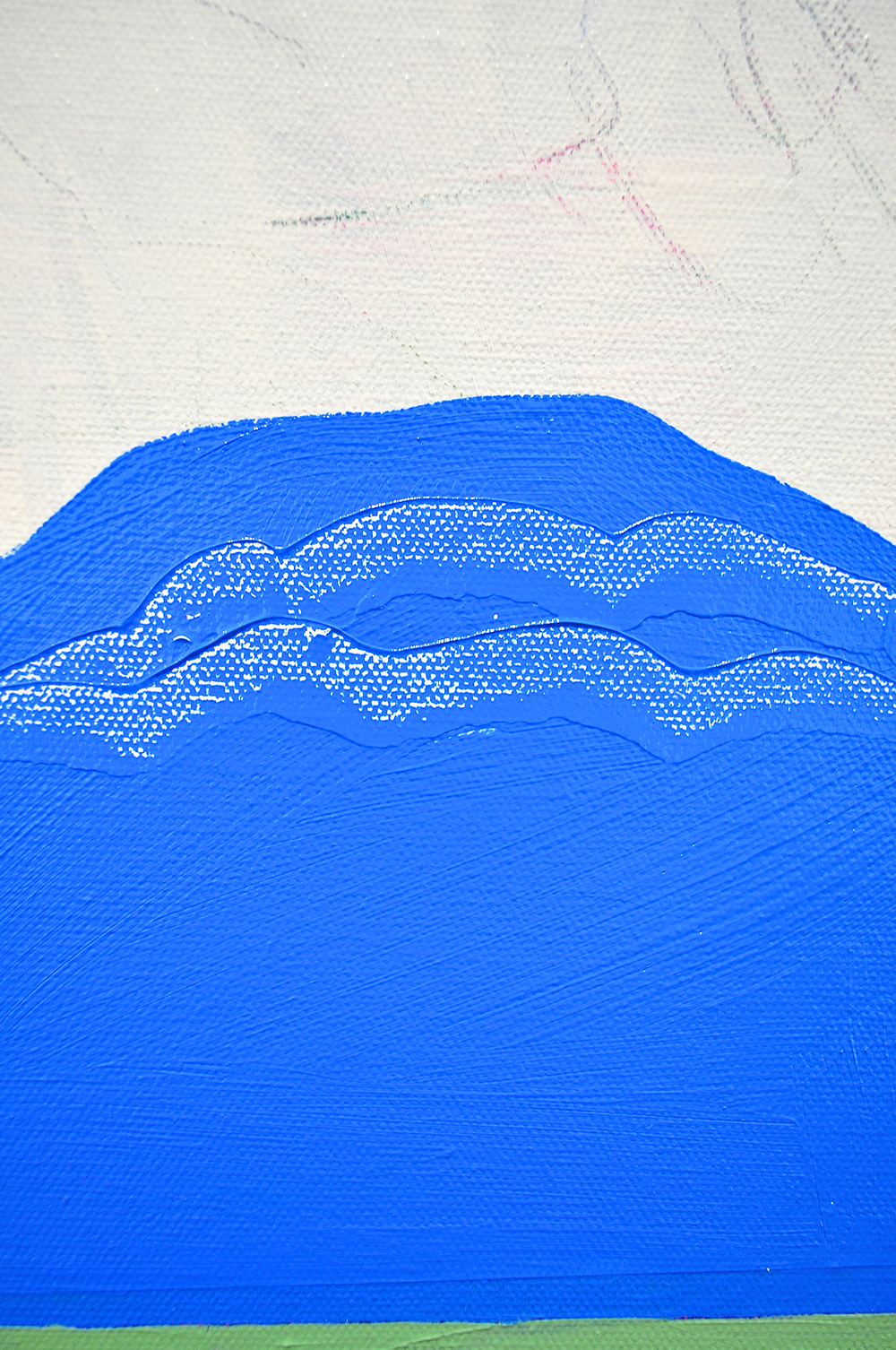 Back To Eden - Framed 62x50 on Canvas