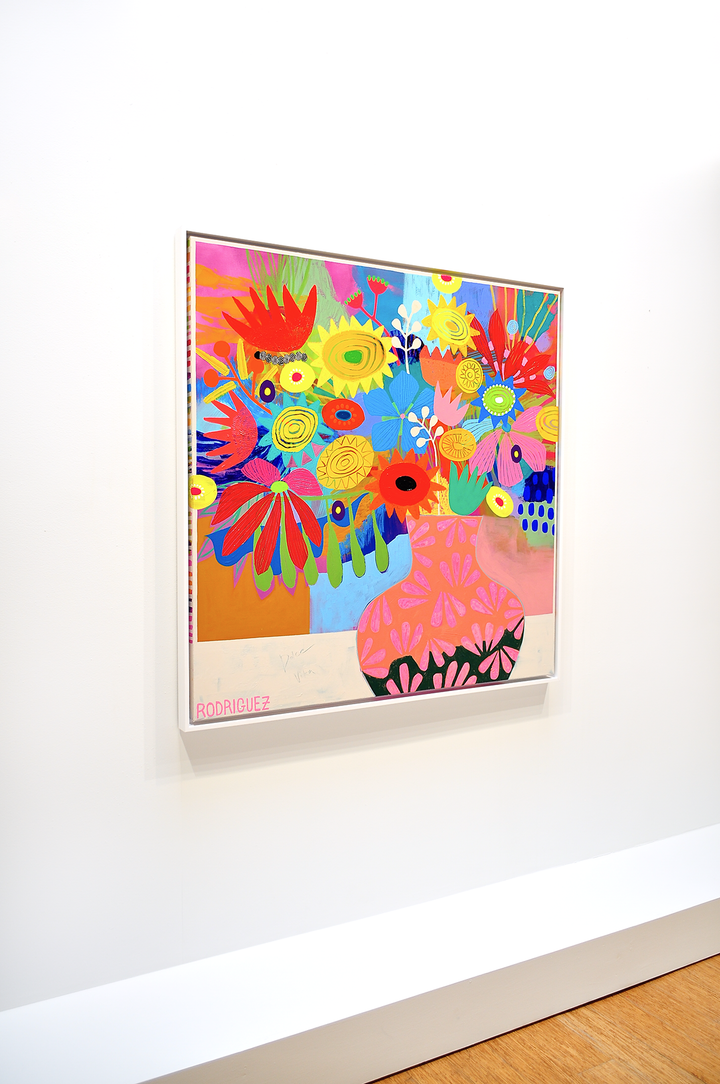 La Dolce Vita - FRAMED 49x49 on Canvas