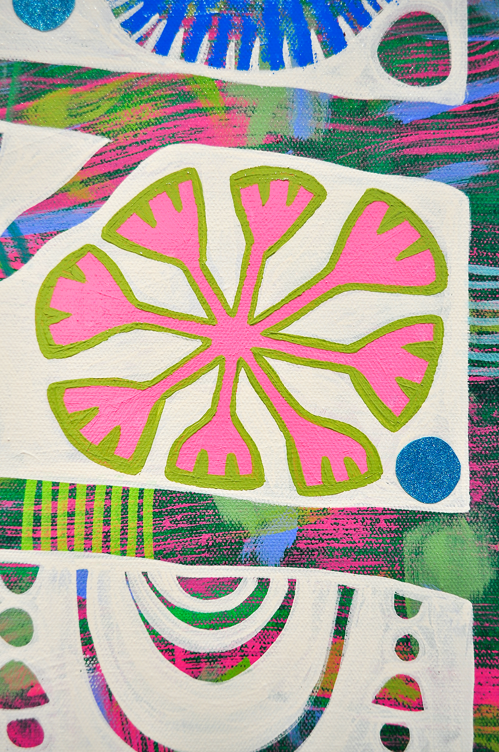 Back To Eden - Framed 62x50 on Canvas