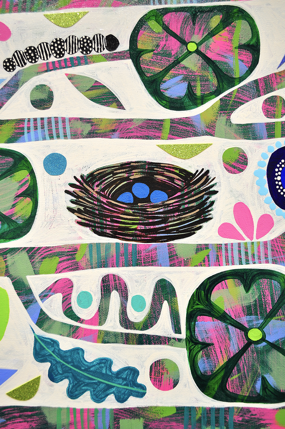 Back To Eden - Framed 62x50 on Canvas