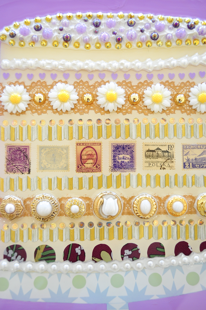 TIMELESS TOGETHER - 12.5 x 15.5 Framed Mixed Media on Canvas