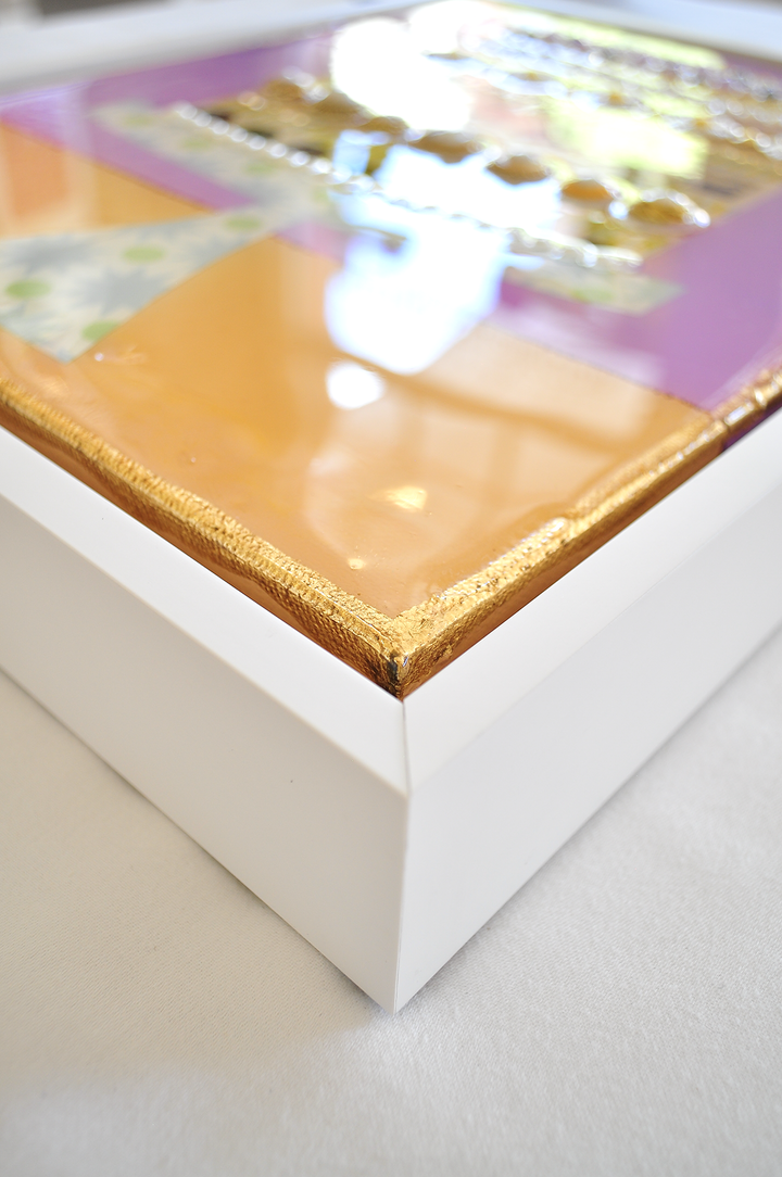 TIMELESS TOGETHER - 12.5 x 15.5 Framed Mixed Media on Canvas