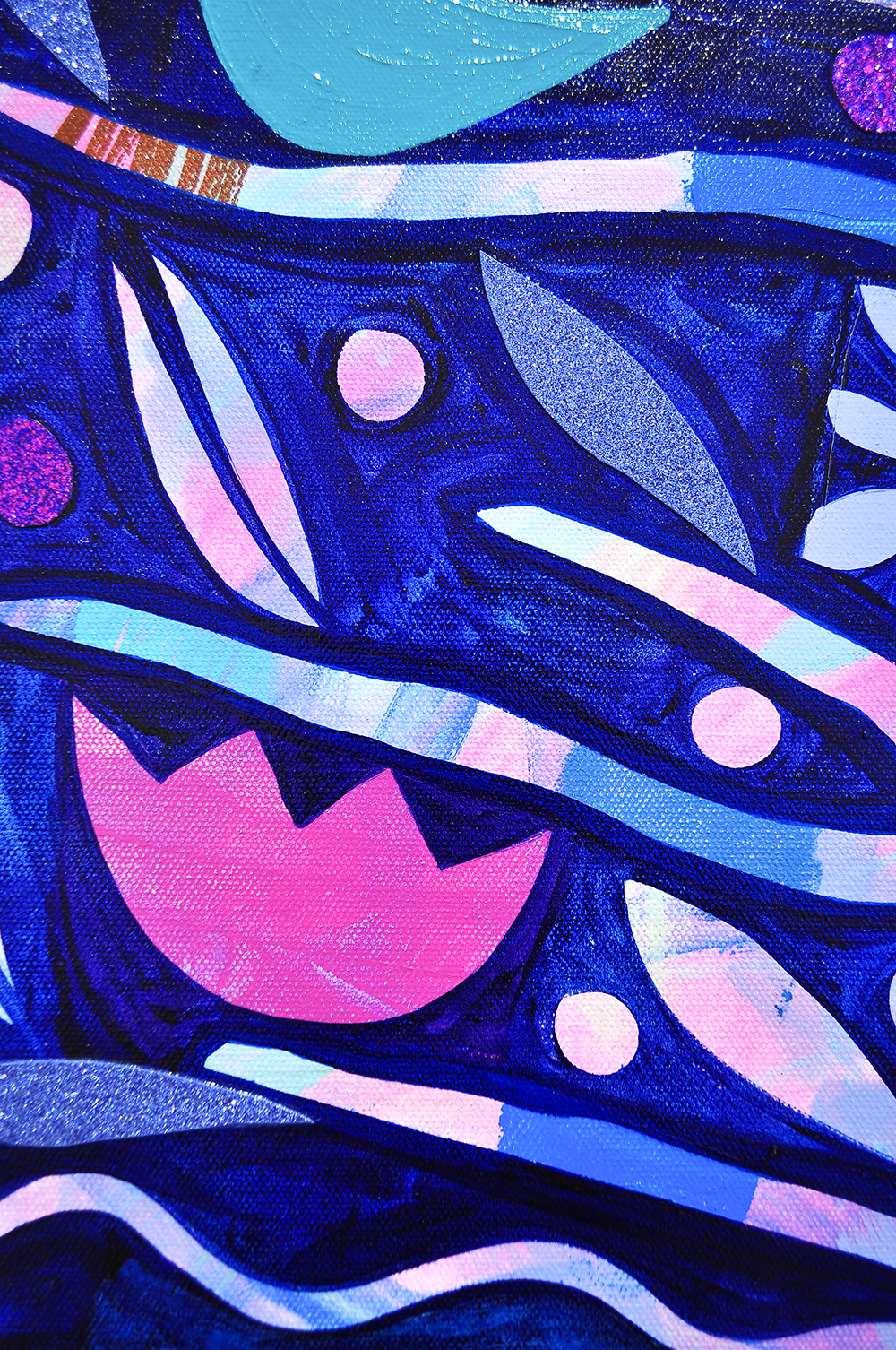 The Stars Shine For You - Framed 62x50 on Canvas