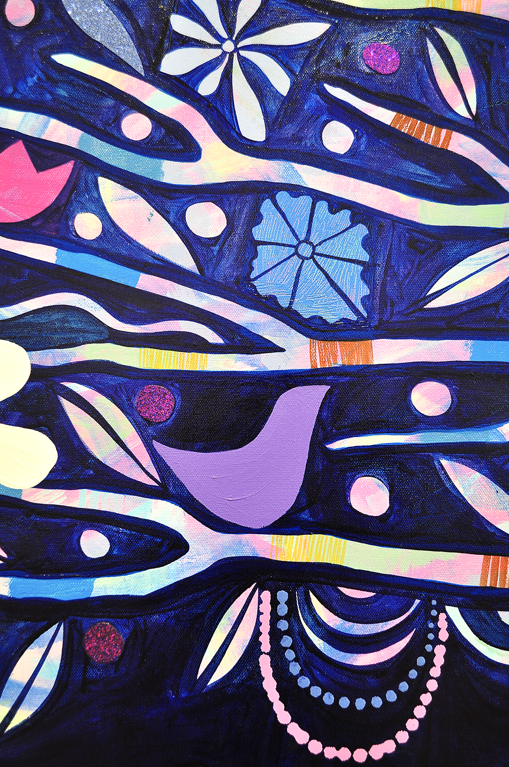 The Stars Shine For You - Framed 62x50 on Canvas