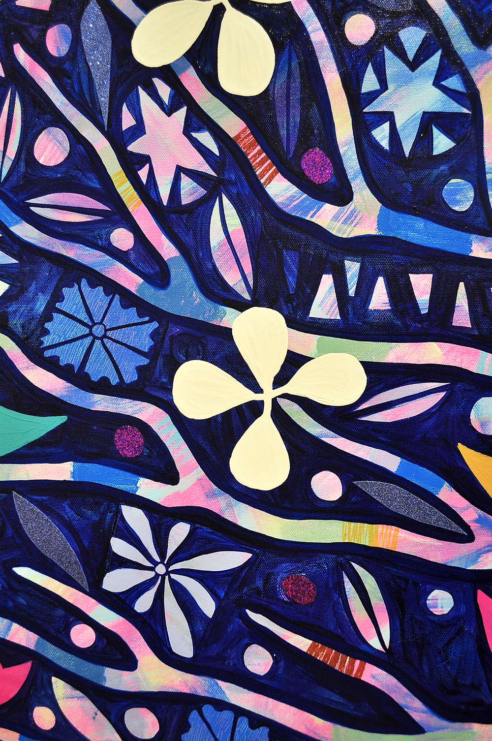 The Stars Shine For You - Framed 62x50 on Canvas
