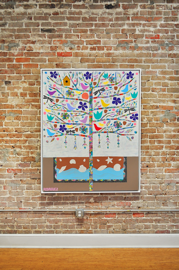 Hidden Treasure - Framed 62x50 on Canvas
