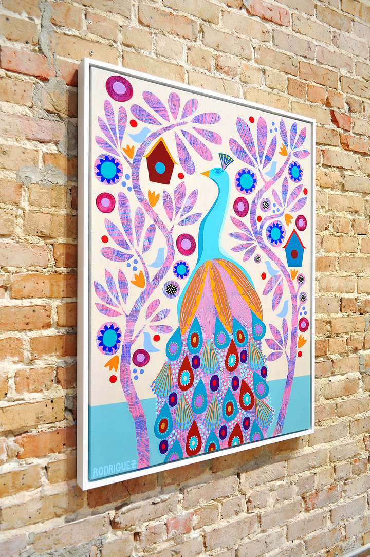 Athena - Framed 31.5x41.5 on Canvas