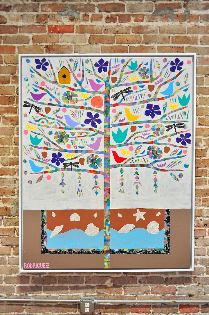 Hidden Treasure - Framed 62x50 on Canvas