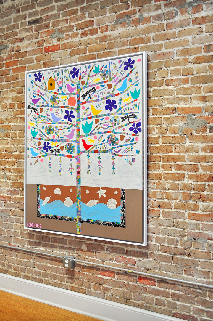 Hidden Treasure - Framed 62x50 on Canvas
