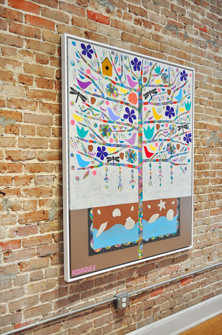 Hidden Treasure - Framed 62x50 on Canvas