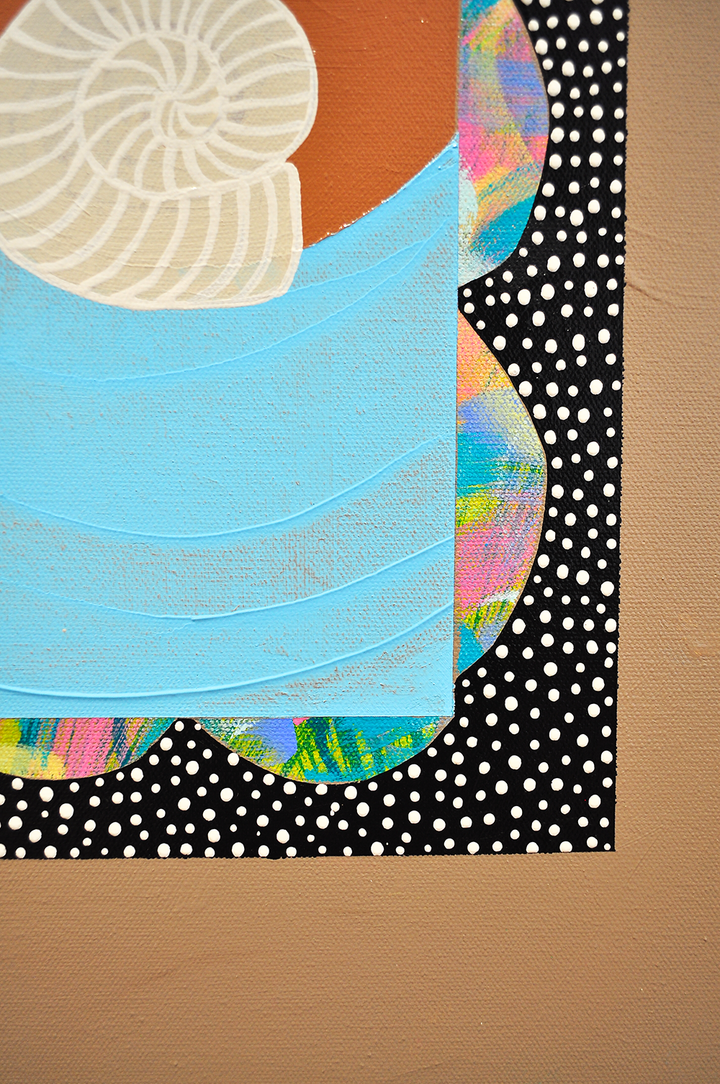 Hidden Treasure - Framed 62x50 on Canvas