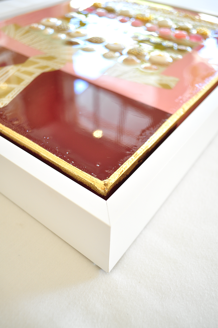 HAPPILY EVER AFTER - 12.5 x 15.5 Framed Mixed Media on Canvas