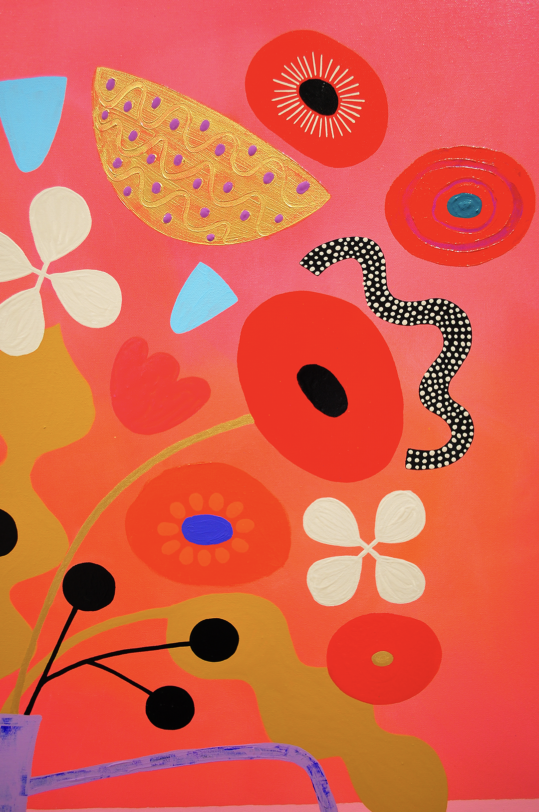 Mon Chérie - FRAMED 48.5x48.5 on Canvas
