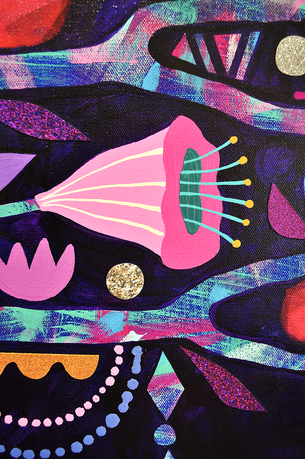 Rejoice - Framed 62x50 on Canvas
