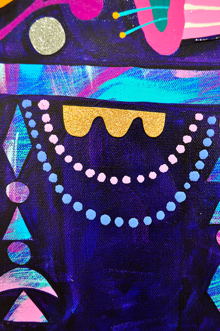 Rejoice - Framed 62x50 on Canvas