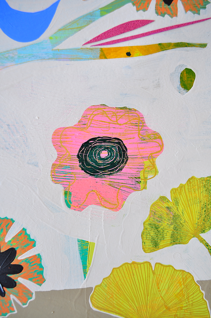 As Above, So Below Floral Study - 30x42 ON PAPER