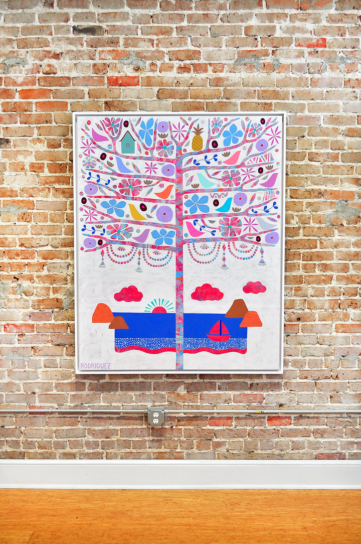 Oh Happy Day - Framed 62x50 on Canvas (Inquire)