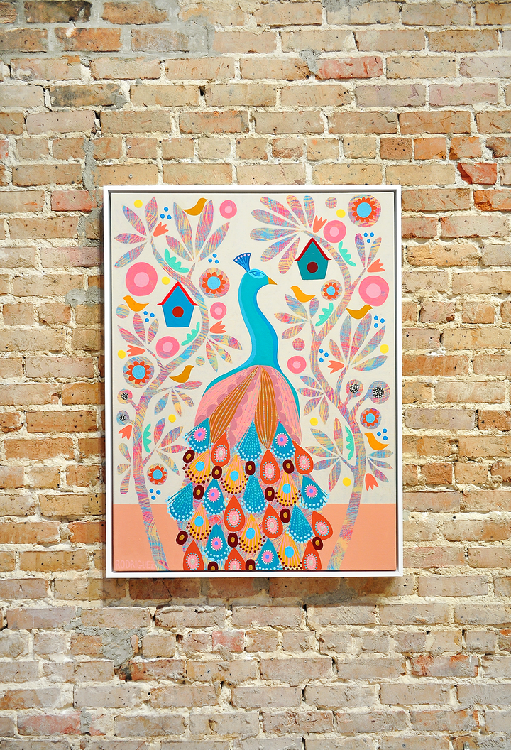 Anastasia - Framed 31.5x41.5 on Canvas