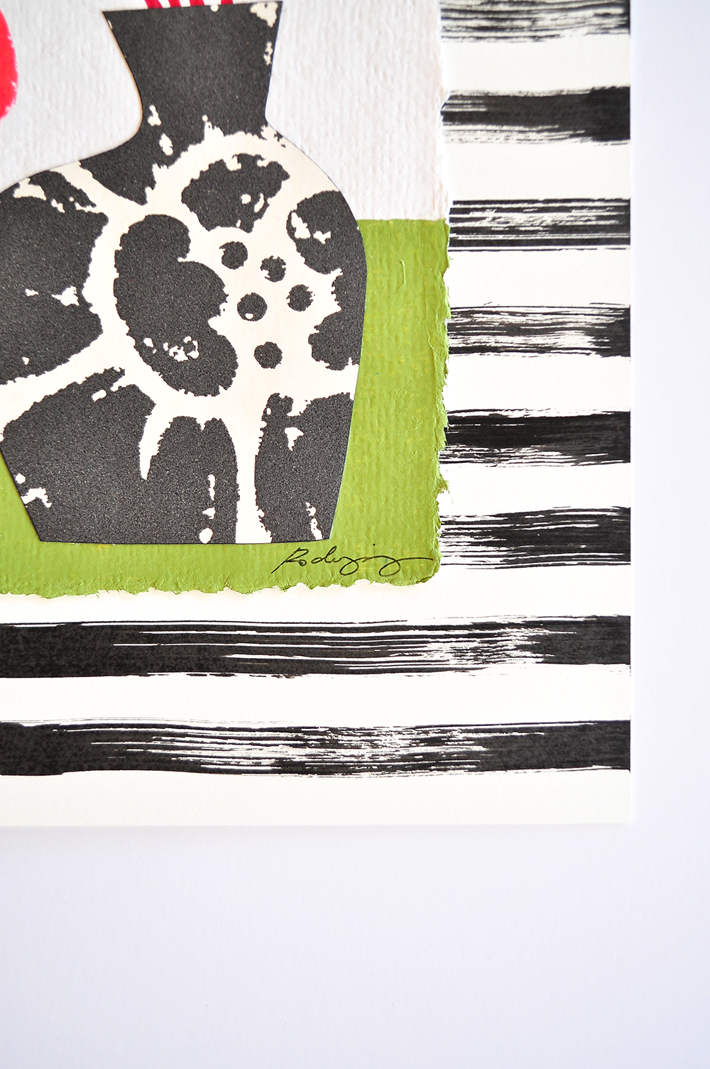 Flowergram 21 - 11x8.5 Mixed Media on Paper