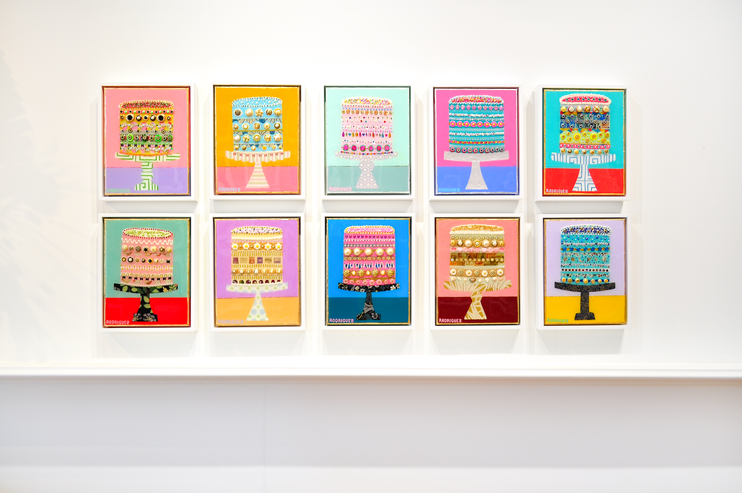 HAPPILY EVER AFTER - 12.5 x 15.5 Framed Mixed Media on Canvas