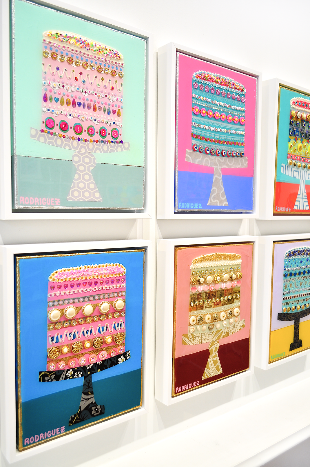 A LIFE ADORNED - 12.5 x 15.5 Framed Mixed Media on Canvas