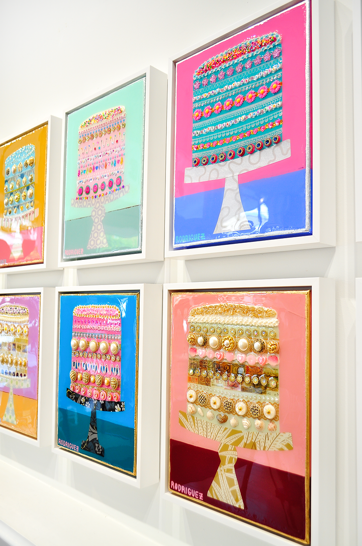 HAPPILY EVER AFTER - 12.5 x 15.5 Framed Mixed Media on Canvas