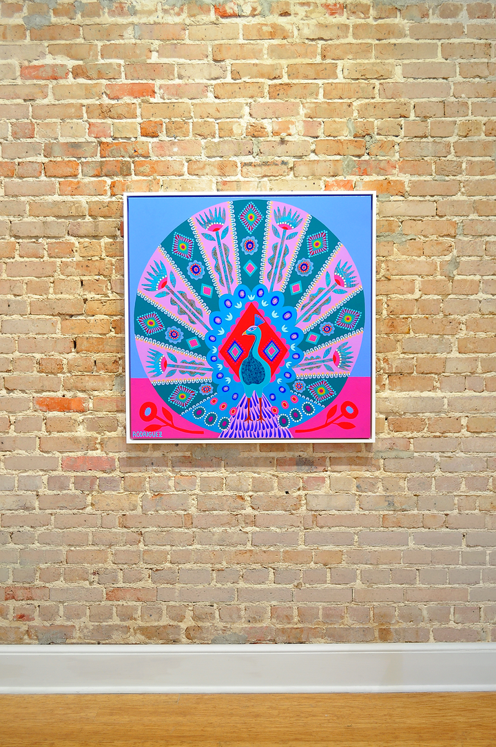 Hidden Jewel - Framed 37.5x37.5 on Canvas [AR]
