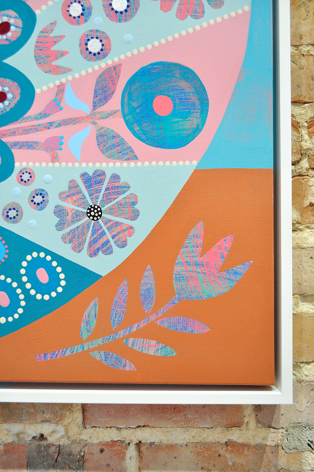 Grace Is Enough - Framed 37.5x37.5 on Canvas