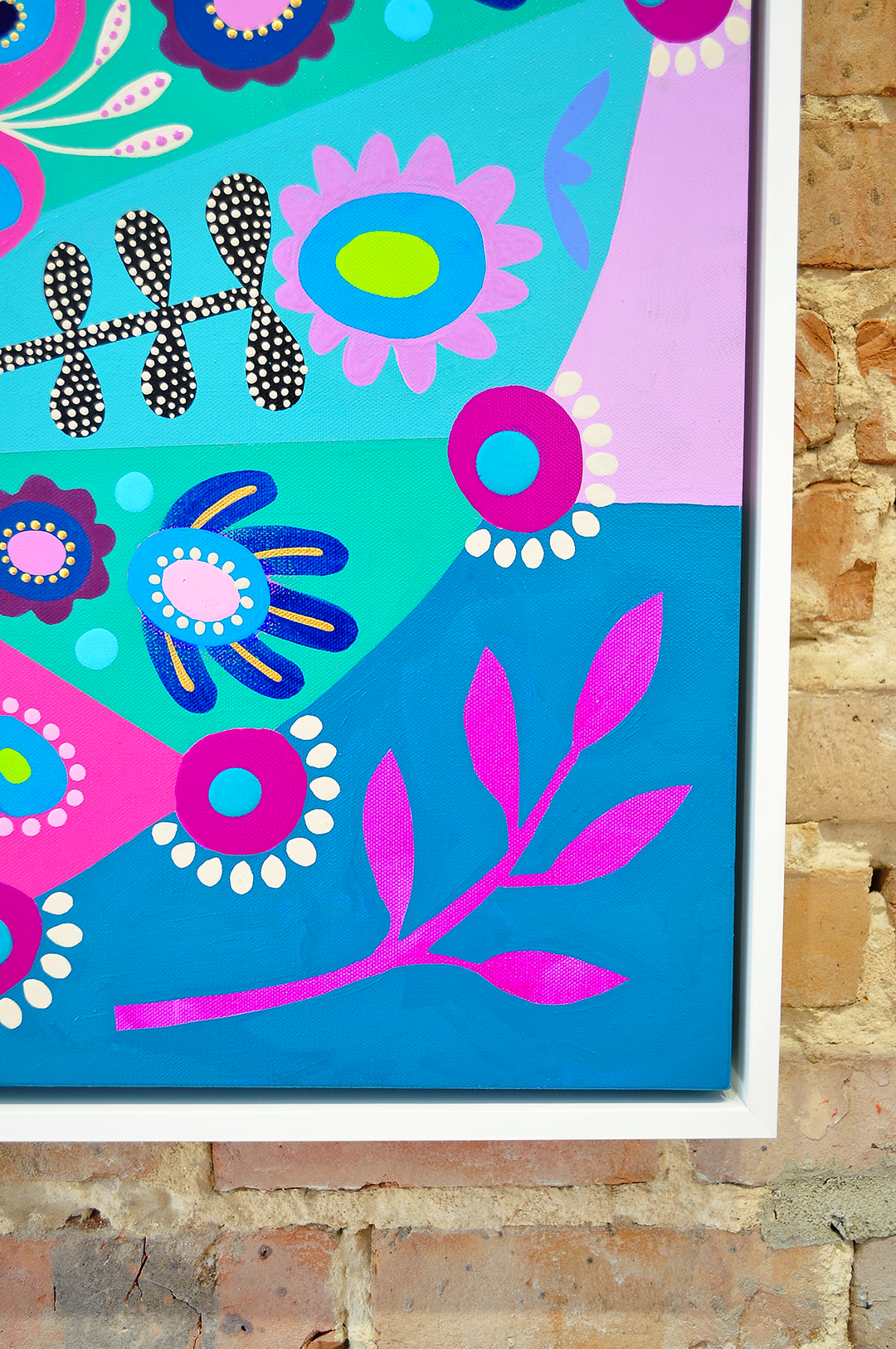 Strength and Majesty - Framed 37.5x37.5 on Canvas