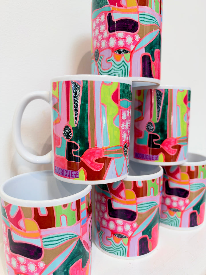 Vibrant Art Mug