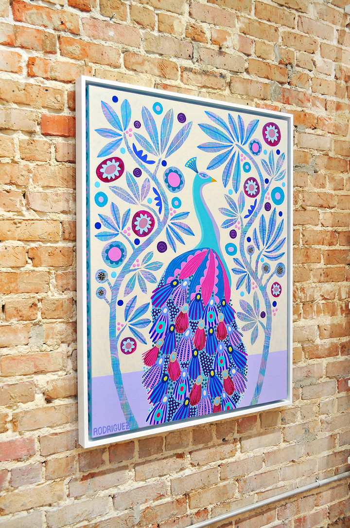 Silver Lining - Framed 31.5x41.5 on Canvas