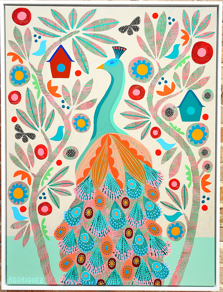 Penelope - Framed 31.5x41.5 on Canvas